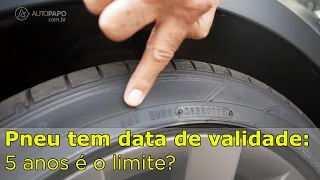 Pneu tem data de validade: 5 anos é o limite?