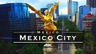 Mexico City CDMX , Mexico 🇲🇽 - by drone [4K]