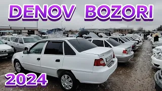 Denov Mashina Bozori 25-Fevral 2024-Yil // Сурхондарё Денов Машина Бозори #surxon_media_2024