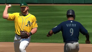 MLB The Show 20 Today | Oakland Athletics vs Seattle Mariners Full Game - 4/19/20