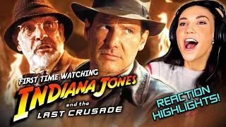 INDIANA JONES AND THE LAST CRUSADE (1989) Movie Reaction w/ Coby FIRST TIME WATCHING