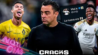 “BARÇA SUPERIOR al MADRID y GIRONA” XAVI | VINI burla a ‘La NUEVA ERA’ culé | Otro HAT-TRICK de CR7