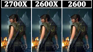 RTX 2060 | R5 2600 vs R5 2600X vs R7 2700X | Tested 13 Games |