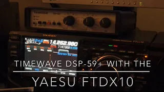 AF DSP vs IF DSP (DSP-59+ vs FTdx10 DSP) #hamradio #timewave #dsp