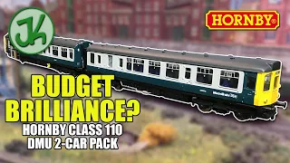 Hornby's Budget Brilliance? Class 110 DMU 2-Car Metro Train pack in Railroad Plus Enhanced Livery