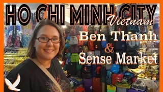 Shopping at Sense and Ben Thanh Market | HCMC Vietnam