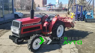 Купить японский минитрактор YANMAR F20D в Новосибирске, оплата наличными, безналичными или в кредит.