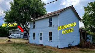 I Bought an Abandoned House for $12,500 WHATS INSIDE? (Motorcycle Find!)