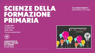 Scienze della formazione primaria