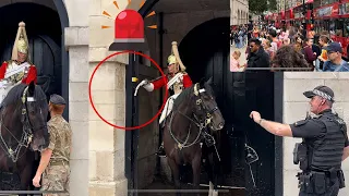 King’s Guard Presses The Emergency Buzzer