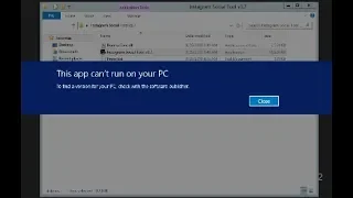 How to fix this app can't run on your pc | 2019 *new tips*