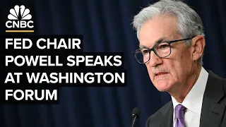 Fed Chair Powell delivers remarks at the Washington Forum on the Canadian economy — 4/16/2024