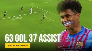 63 Gol 37 Assist 19 Tahun !! Lihatlah Karim Adeyemi Mutiara Ajaib yang Buat Xavi Terkesan dengannya