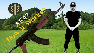 how ak47 works 3d | kalashnikov rifle | ak-47 how it works | ak47 animation | How an AK47 works