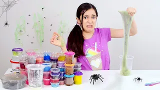 TEM FUNGO NO MEU SLIME? ★ Organizando minha caixa de Slimes depois de MESES sem tocar neles!