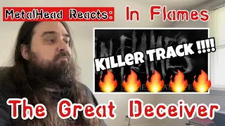 In Flames - The Great Deceiver (Official Lyric Video) First Time Reaction