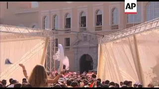Prince Albert marries Charlene Wittstock in civil ceremony