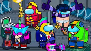 Bad Buzz, Max, Edgar, Leon, Poco (compilation #3) ◉ funny animation Brawl Stars in Among us