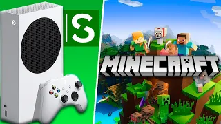 Minecraft на Xbox Series S / Геймплей 60 FPS