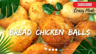 Chicken Bread Balls Recipe | Crispy Chicken Balls | New Iftar Recipes