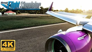 Microsoft Flight Simulator 2020 *4K ULTRA GRAPHICS* A320N Stunning Landing | A32NX |