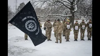 93 бригада “Холодний Яр” вийшла із зони ООС. Як зустрічали воїнів на Дніпропетровщині