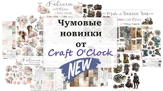 🌟 Крутые новинки от Craft O'Clock 🌟 Felicia & Mists of Toolbox Town collections