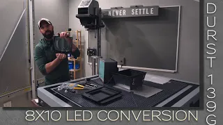 Installing an 8x10 LED Enlarger conversion on my Durst 139G