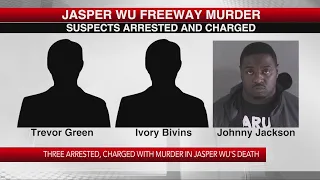 Jasper Wu freeway killing: Three suspects arrested and charged