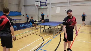 Table tennis swap hands shots