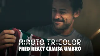 FluTV - Fred React! Confira como foi o primeiro contato do atacante com o uniforme da Umbro