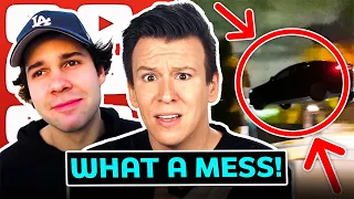 Police Investigating David Dobrik Tesla Jump Recreation Fail, Guess Who Is a Person Of Interest, &