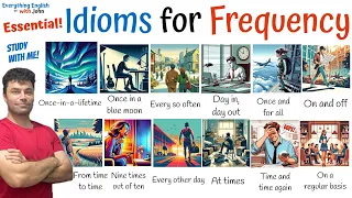 Essential Idioms for Frequency  - Learn English Vocabulary