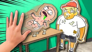 NEVER throw a baby at a junkie (Rick and Morty VR)