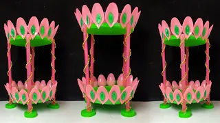 Ide Kreatif - Kreasi Sendok Plastik | Rak Susun Dari Sendok Plastik | Plastic Spoons Craft Ideas