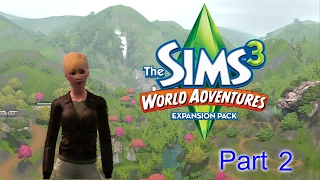 Let's Play The Sims 3: World Adventures (Part 2) - Making Rich Friends