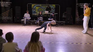 Bradford Brawl 2022 | BOTY | Top 8 | BBoy Theo vs BGirl Alina