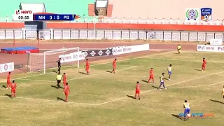 Manipur vs Punjab - Santosh trophy.