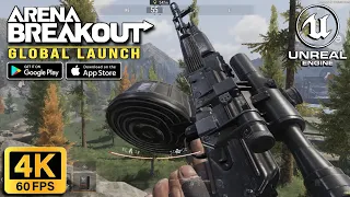 Arena Breakout (Global Launch) Gameplay - Ultra HD Graphics 4K 60Fps Android iOS (Download Link)