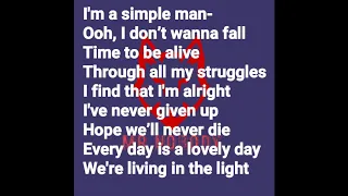 Klingande & GoldFish-Simple Man (Lyrics)