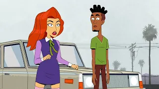 Black Shaggy Finds Out Daphne Likes Doing it in Public