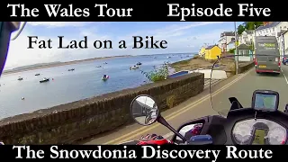 Motorcycle Tour of Wales Episode 5   The Snowdonia Discovery Route Pt 1 Fat Lad on a Bike