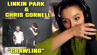 "This Got Me Emotional" Linkin Park - Crawling (Live with Chris Cornell) | FIRST TIME REACTION