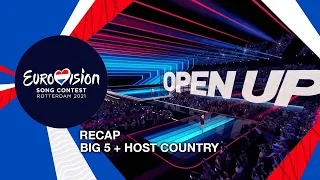 RECAP: Big 5 + The Netherlands (Host Country) - Eurovision Song Contest 2021