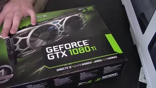 EVGA GTX 1080 TI ICX Unboxing & Overview