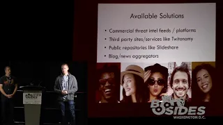 BSides DC 2019 - Social Media OSINT Without the Indigestion