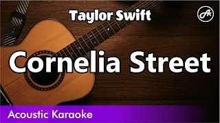 Taylor Swift - Cornelia Street (karaoke acoustic)