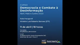 Curso Democracia e Combate à Desinformação