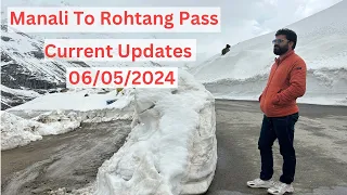 Manali to Rohtang Pass: Current Weather, Road Situations, and Updates #manali #rohtang #koksar