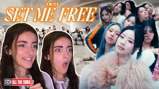 TWICE "SET ME FREE" M/V | FIRST REACTION